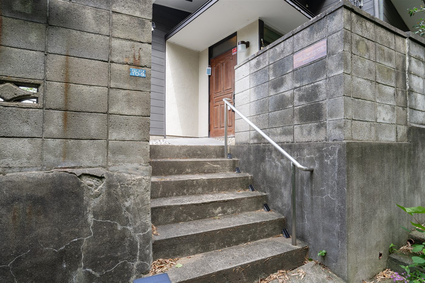 Entrance approach steps