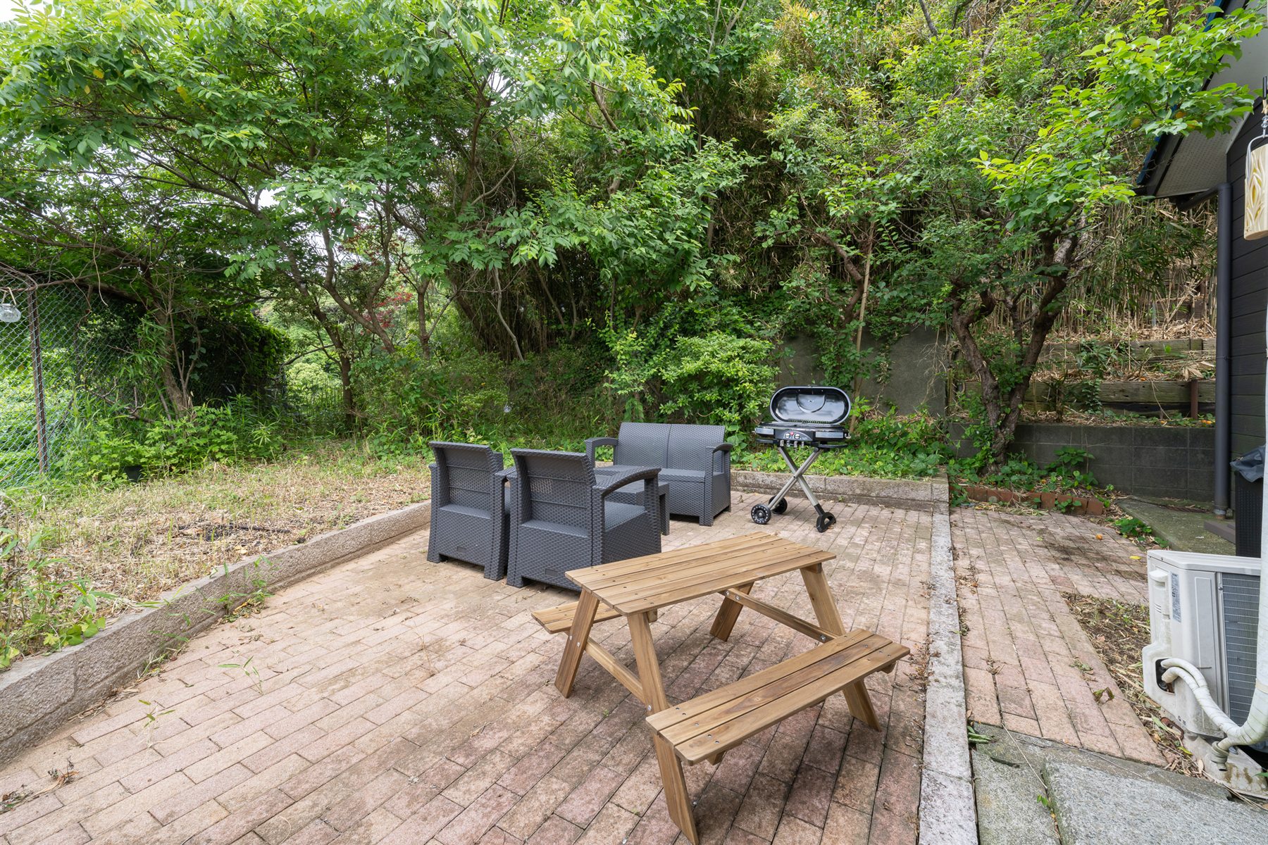 Garden BBQ terrace